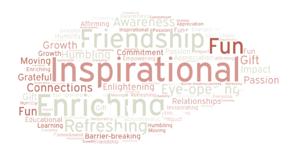 Leadership Arlington Class of 2022 Survey Word Art