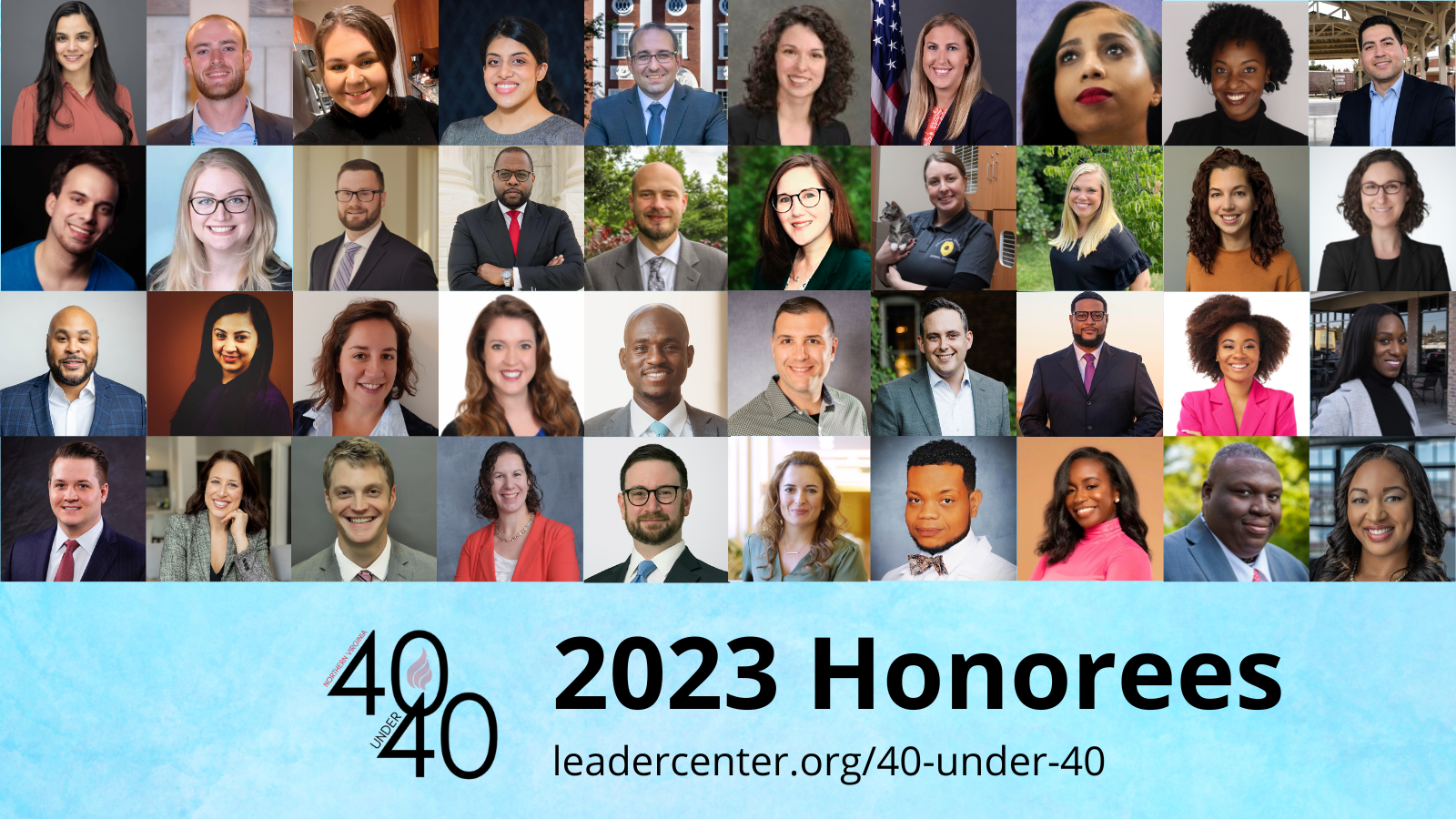 2023 40 Under 40 Honorees Twitter